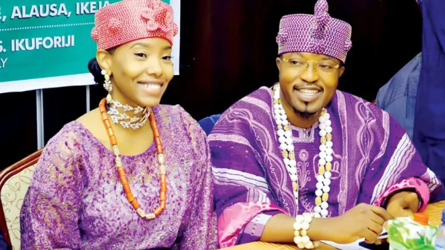 We belong together - Oluwo of Iwo shares photo of his new wife he described as his 'soulmate'