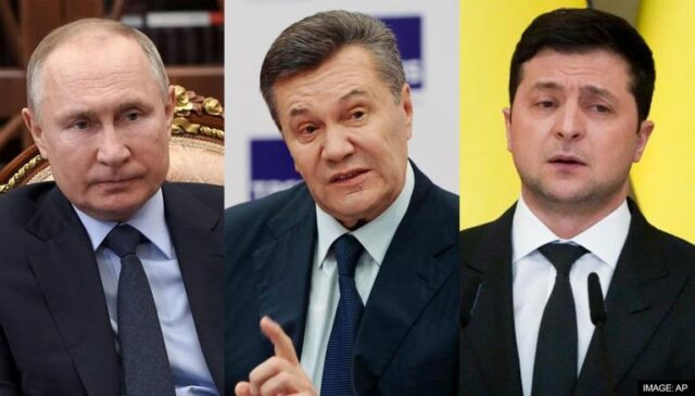 Former Ukrainian president Yanukovych urges Zelensky to give up