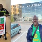 Adeyanju travelling to Lagos from UK reaches Spain