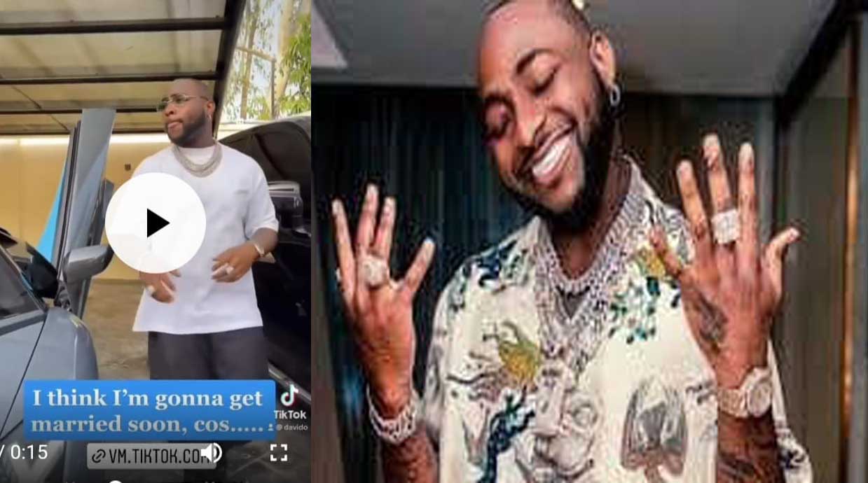 I think I'm gonna get married soon - Davido