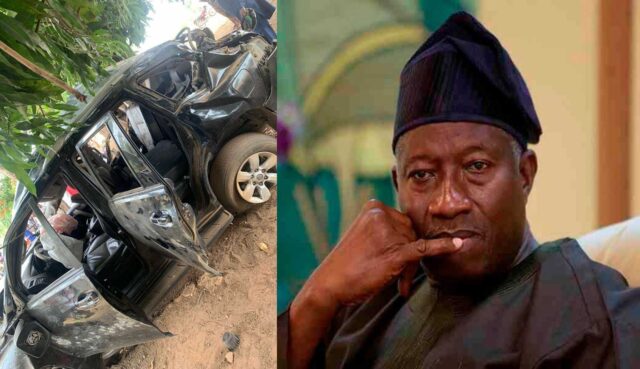 I’m in deep mourning – Goodluck Jonathan gives details on accident
