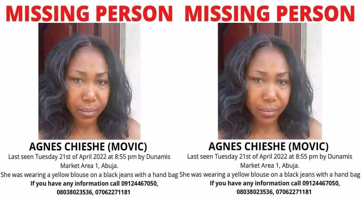 Hungarian-Nigerian lady declares her mother missing in Abuja