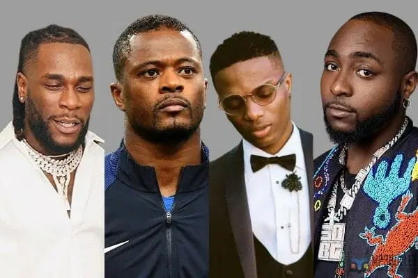 Man United legend, Evra reveals who he loves more between Wizkid, Davido and Burna Boy