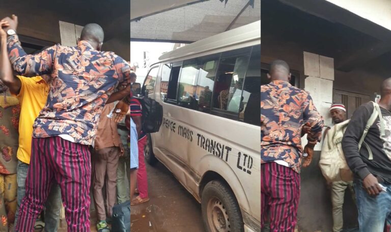 Man Calls out Peace Mass Transit Limited Over ill-treatment to the Commuters at Enugu Park