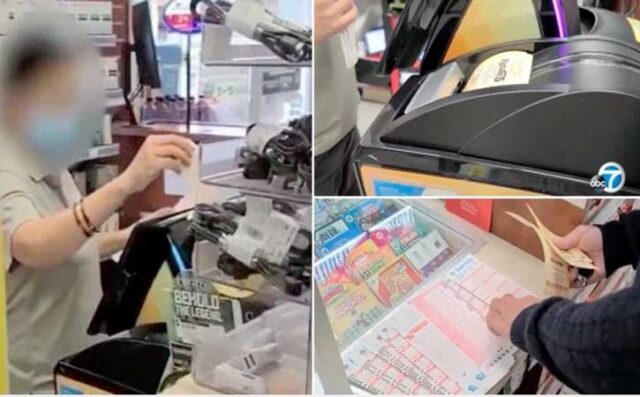 Woman wins $10million Lottery after rude person bumped into her and made her press a different Button