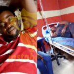 Lady hospitalized after her husband thr#w her down from a one-storey building in Lagos