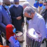 UN chief, Guterres in Nigeria, visits Boko Haram victims in Borno