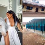 BBNaija Maria in tears as fan renovate school as birthday gift