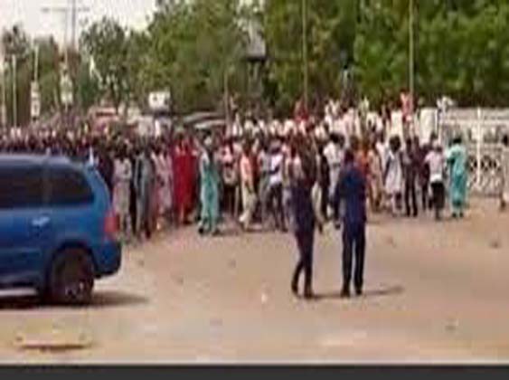 Blasph#my: Police sh**t one as protest to free those arrested for Sokoto student m#rder turns bl@@dy