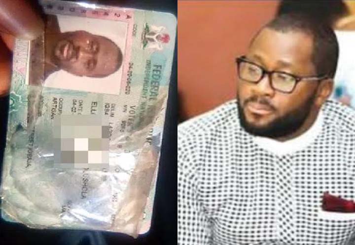 Nigerians react as Desmond Elliot’s PVC found by passerby on the street of Lagos