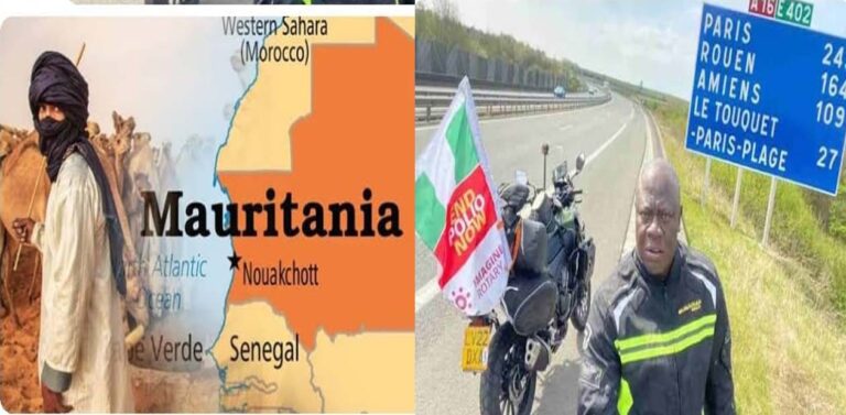 London to Lagos on Bike: In Mauritania, death litters their roads -- Kunle Adeyanju