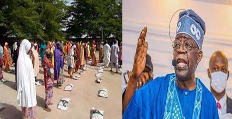 *Ramadan: Tinubu distributes bags of Rice and Sugar to over 50,000 Families*