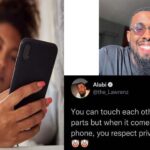 Why you should allow your partner touch your phone - Twitter user