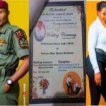 Update: Slain soldiers couple:  Wedding card of alleged couple surface on the internet 