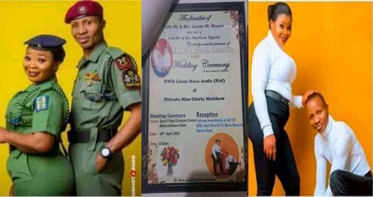 Update: Slain soldiers couple:  Wedding card of alleged couple surface on the internet 