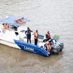 Lady jumps into Lagos Lagoon