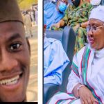 Aisha Buhari bows to pressure and withdrews case against her critic  Aminu Mohammed