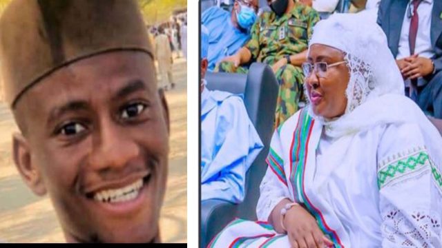 Aisha Buhari bows to pressure and withdrews case against her critic  Aminu Mohammed