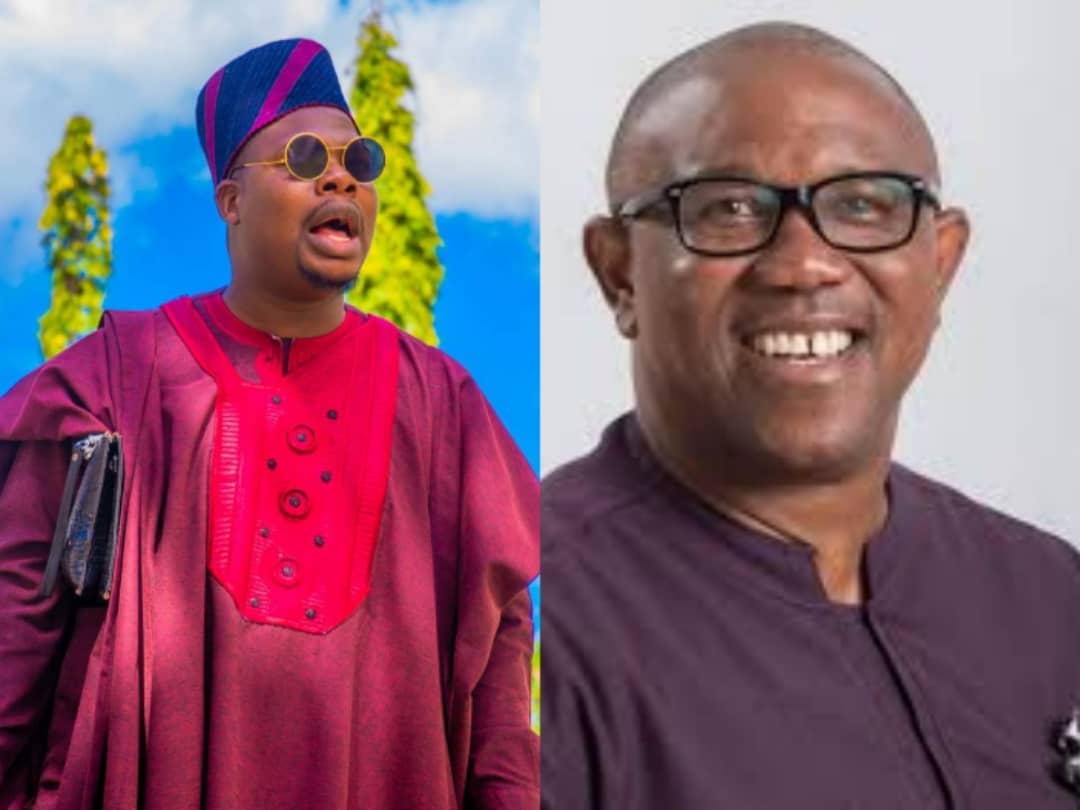 2023: I will vote for Peter Obi, Mr Macaroni tells fans