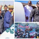 2023: Mammoth crowd as Seyi Tinubu leads APC rally in Kano