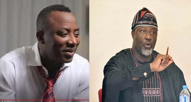 Naira redesign: Sowore mocks Dino Melaye for donating N500k cash at event