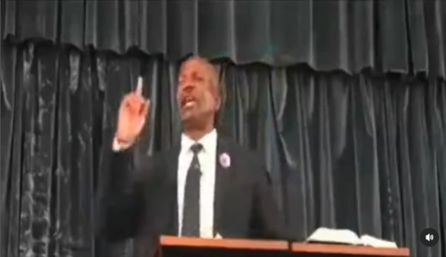 Moment armed robbers invaded church in South Africa while pastor was preaching