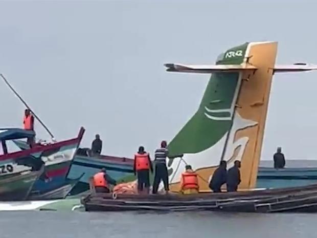 Passenger plane crashes into Lake Victoria in Tanzania