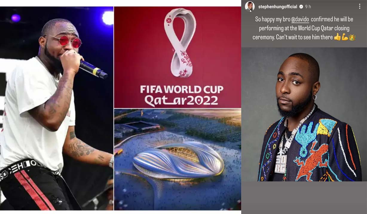 Davido to perform at World cup closing ceremony