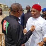 2023: Gov Uzodinma receives Peter Obi in Imo [PHOTOS]