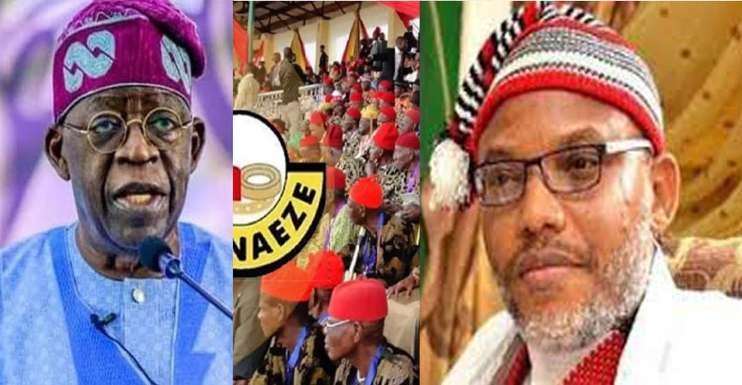 Release Nnamdi Kanu, create 6th S’East state – Ohanaeze makes four demands from Tinubu