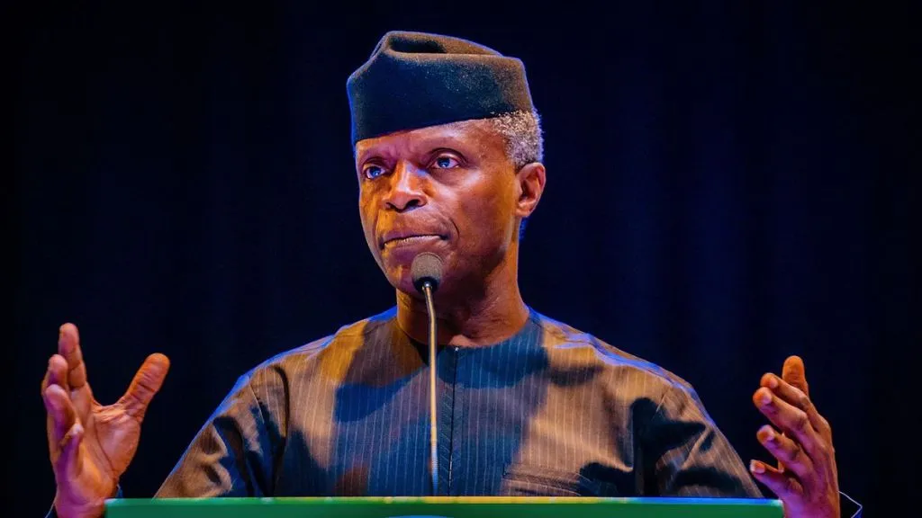 Church must shun donations from unexplained affluence - Osinbajo