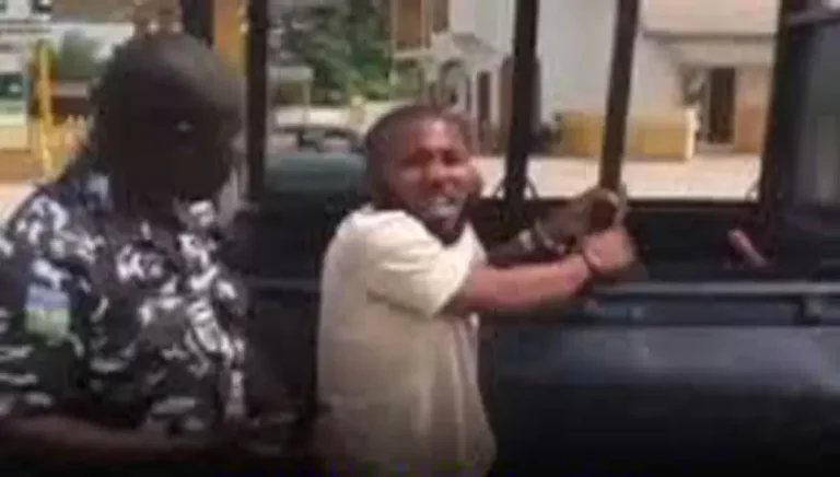 “Is that a police station?,” man roars at Delta police officers who ‘kidn@pped’ and thr£at£ned to k#ll him over N100K