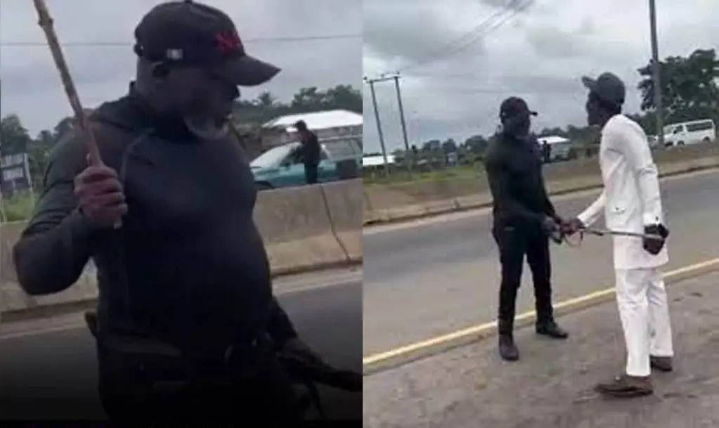 Police orders immediate arrest of officers flogging man with stick in viral video