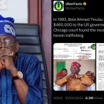 Tinubu’s supporters boil as UberFacts circulates Nigerian president-elect’s cocaine business to global audience