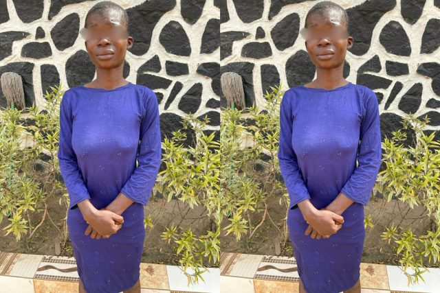 Woman arrested for allegedly selling her eight-month-old baby for N600k so as to settle bank loan