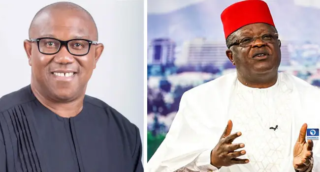 No hope for you at Supreme Court – Umahi advises Peter Obi