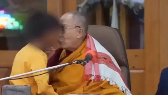 Dalai Lama apologises after video of him asking boy to suck his tongue sparked outrage.