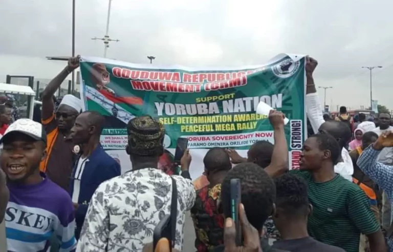 BREAKING: Suspected Yoruba Nation agitators invade, hijack radio station in Ibadan