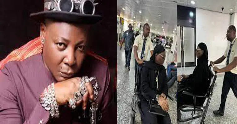 Charly Boy breaks silence over disturbing photos of him on wheelchair