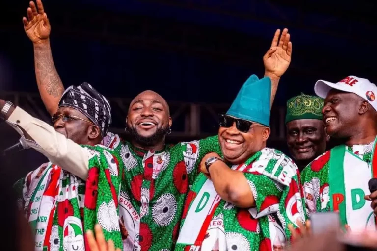 Davido celebrates as Supreme Court upholds Adeleke’s election victory