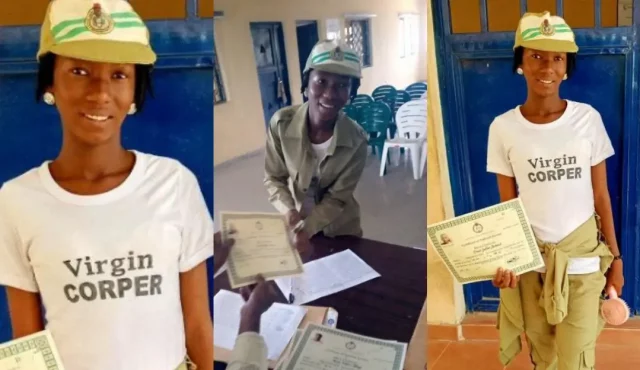 'I came back intact' - Virgin corper boasts after service year