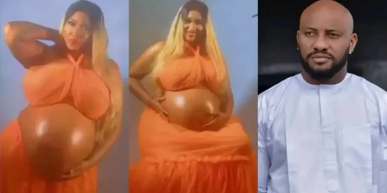 Amid controversy, Yul Edochie shares video of Judy Austin’s pregnancy shoot (Video)