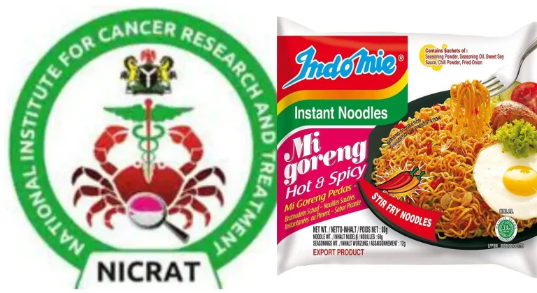 Indomie noodles: Nigerians should expect escalation of cancer – NICRAT