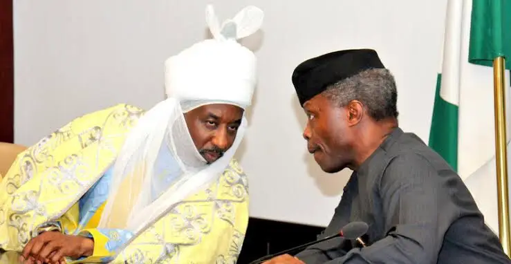 Nigeria lost not making Osinbajo president – Sanusi Lamido