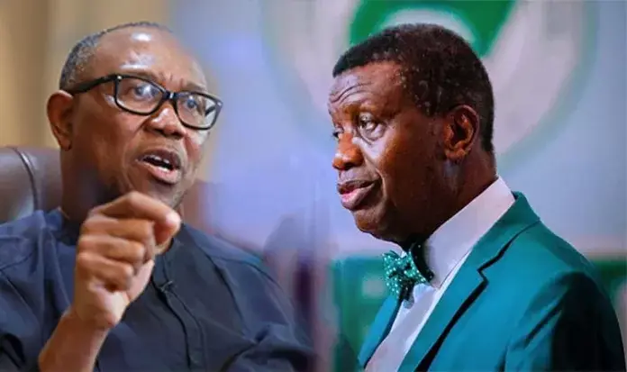 Peter Obi Distances Self, Obidients From Attacks On Adeboye