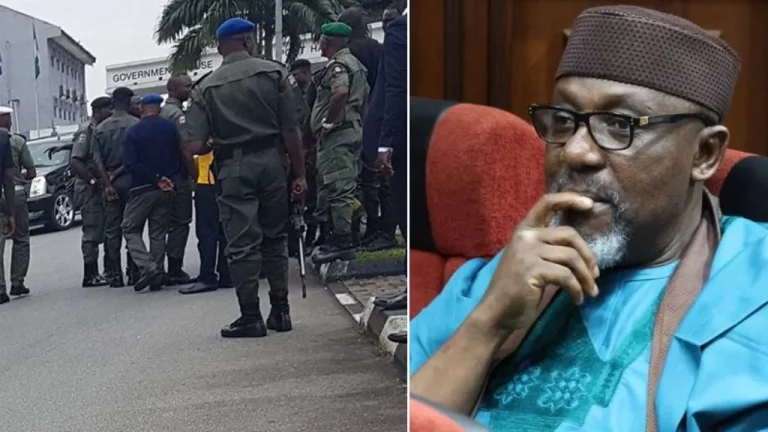 BREAKING: Police officer killed as Okorocha escapes assassination attempt in Imo