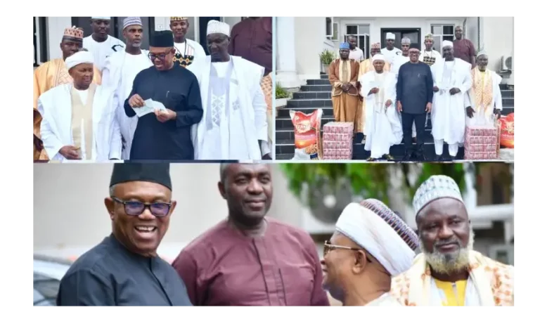 Sallah: Peter Obi doles out millions of naira to Muslims in Anambra