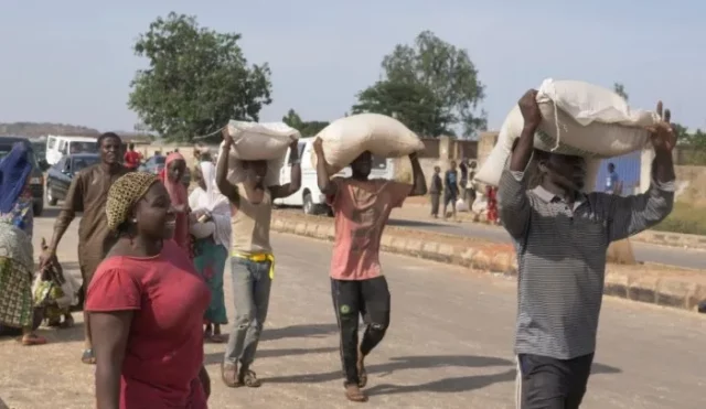Adamawa shut down as residents complaining of hunger loot food stores, warehouses