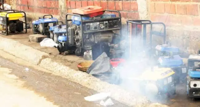 Generator Fume Kills Man