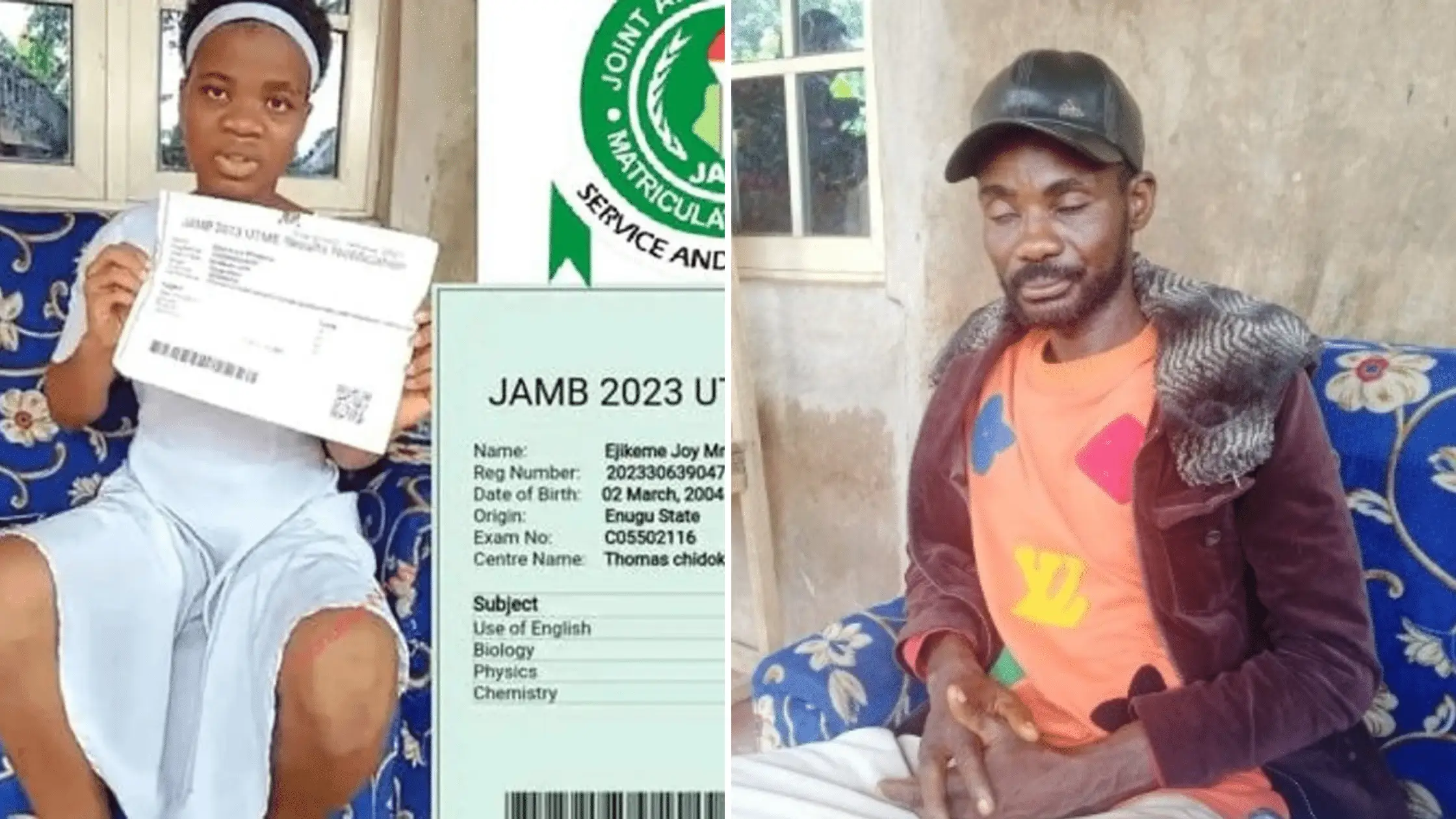 JAMB: She lied to me – Mmesoma’s dad apologises over forged result